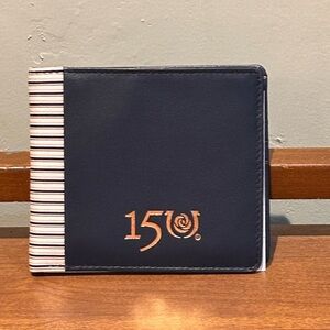 RADLEY LONDON Limited Edition Dark Blue Leather Kentucky Derby Bifold Wallet